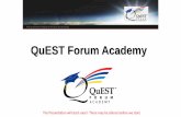 QuEST Forum Academy · 9/7/2017  · PDR Insights –Launch Timeline IOS App –Release 1 –Public Beta –18 September 2017 Android App / PDR Web –will follow Few Weeks later