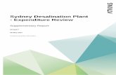Sydney Desalination Plant - Expenditure Review...2017/07/01  · Rev 1.0 Preliminary Draft for IPART review JNSJ, GJ, CK SI Rev 1.1 Draft Final JNSJ, GJ, CK SI SI GJ 11/05/17 Rev 1.2