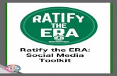 ERA: Social Media Toolkit · I n 2017, women are st ill disproport ionat ely af f ect ed by issues of class and income. W omen make up t he majorit y of minimum wage workers, yet