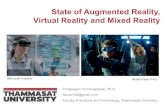 State of Augmented Reality, Virtual Reality and Mixed Reality · PDF file State of Augmented Reality, Virtual Reality and Mixed Reality [Microsoft Hololen] [Ready Player One] Augmented