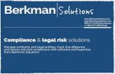 Berkman Solutions - PRWebww1.prweb.com/prfiles/2015/01/12/12439960/Berkman...2015/01/12  · Berkman Solutions sales@berkmansolutions.com (855) 517-2193 North America +1 (503) 517-4293