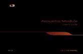 The Acoustics Module User’s Guide · CONTENTS| 3 Contents Chapter 1: Introduction Acoustics Module Capabilities 23 What Can the Acoustics Module Do? . . . . . . . . . . . . . .
