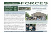 FORCES Summer 2016 Newsletter - parks.ny.gov · Summer 2016 Newsletter Vol. 1 Issue 2 The FORCES mission is to engage New York State college students to ... spring 2016 was no exception.