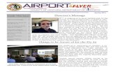 AIRPORT FLYER - Ventura County, California...Spring 2017 The Official Newsletter for AIRPORT FLYER County of Ventura, Department of A rports CMA OXR Director’s Message 1 Things to