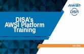 DISA’s AWSI Platform Training · 7/23/2020  · This number is the number of employees that you have access to with open Randoms. 19 - Confidential - Open Randoms List ... My Inbox