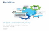 Digital Democracy Survey - Deloitte United States...For nearly a decade, Deloitte’s Technology, Media & Telecommunications practice has been comparing and contrasting generational