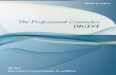 The Professional Counselor · 2020-07-27 · Volume 4, Issue 4 Table of Contents 53 Opportunities for Action: Traditionally Marginalized Populations and the Economic Crisis Kevin