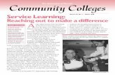 Service Learning: Reaching out to make a difference AMaui CC Nursing program essential to the success of the island’s Senior Fair. “The volunteer nursing students are the backbone