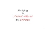 Bullying is by Children - University at Buffaloed.buffalo.edu/content/dam/ed/main/docs/newsletter/... · Depression FACTS 1. Is NOT “sadness” 2. The “stress” response [fight