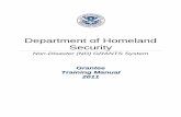 Department of Homeland Security - FEMA.gov · 2012-07-19 · Module 1: Lesson 1: Initial FEMA Registration and Logging into ND Grants..... 6 Module 1: Lesson 2: Logging into ND Grants