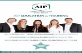AIP EDUCATION TRAINING - Australian Institute of Packagingaipack.com.au/wp-content/uploads/form_education_brochure_web.pdf · CERTIFIED PACKAGING PROFESSIONAL (CPP) ® Attaining the