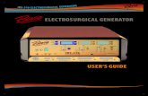 ELECTROSURGICAL GENERATOR - Bovie Medical · instructions supplied with this electrosurgical equipment. Physicians have used electrosurgical equipment safely in numerous procedures.