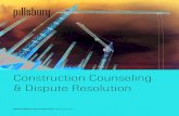 Construction Counseling & Dispute Resolution · Construction Counseling & Dispute Resolution pillsburylaw.com. Energy Facilities and Power Projects We represent contractors, designers,