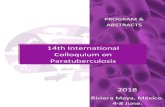 14th International Colloquium on Paratuberculosis · 6/6/2018  · Riviera Maya is the new face of Mexico. A destination renewed from its white sand beaches. The Mexican Caribbean