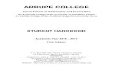 ARRUPE COLLEGE...ARRUPE COLLEGE Jesuit School of Philosophy and Humanities An Associate College of the University of Zimbabwe, Harare An Affiliate College of the Pontifical Gregorian