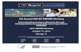 . National Institutes of Health · convene an annual meeting that will bring together BP-ENDURE program directors and participating ... Public Information Committee, led the AAN’s