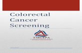 Colorectal Cancer Screening · 2018-03-26 · World J Gastrointest Oncol. 2016 Nov 15; 8(11): 793–800. Item Cost US $ Item Cost US $ One kit of FIT $25 Treatment for the stage I