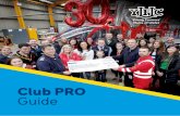 Club PRO Guide - Club PRO Guide - WEB.pdf · running larger feature style interviews with club members for certain events / club ... • Keep records of all press clippings in either