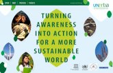 TURNING AWARENESS INTO ACTION FOR A MORE SUSTAINABLE … · turning awareness into action for a more sustainable world (GXFDWLRQDO 6FLHQWL¿FDQG United Nations UNEP Cultural Organization