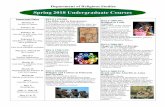 Spring 2018 Undergraduate Courses - UNC Charlotte · India through contemporary Southeast Asia with a focus on the development of the Theravada tradition and its religious, political,
