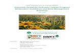 Statewide Roadside Pollinator Habitat Program Restoration … · 2017-09-01 · In May 2015, the White House Pollinator Health Task Force published the National Strategy to Promote