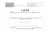 WORKING PAPER SERIES - LEM · had been influential in the early 1920s when other economists were not" (Howson 1985, 177). This paper takes a different angle. Rather than focus on