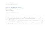 Report of Tuning Project · G22.2434.01 fall 2009 Advanced Database Systems Report of Tuning Project By: Pratik Daga Student ID: N18669576 DEDICATED TO MY FAMILY, SYLPHY AND JACKEY
