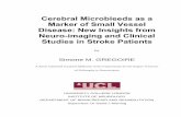 Cerebral Microbleeds as a Marker of Small Vessel Disease ......case-control study. J Neurol, Neurosurg Psychiatry 2010; 81: 679-684. 5. Gregoire SM, Werring DJ, Chaudhary UJ, Thornton