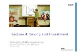 Lecture 4 Saving and Investment - ETH Zwebarchiv.ethz.ch/vwl/down/folien/Principles_Macro_08/Lecture04.pdf · The demand for loanable funds comes from households and firms that wish