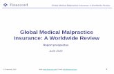 Global Medical Malpractice Insurance: A Worldwide Revie · rate for medical malpractice insurance across these customers; and an estimated average premium payable per policy for medical