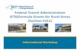 Federal Transit Administration (FTA)Formula Grants for ......• 5311Rural2017@dot.ny.gov April 10, 2017: • Application Submission deadline ... • Civil Rights Compliance ... Microsoft