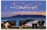 Holstein · 2017-07-24 · Holstein Journal December 2016 3 NEXT ISSUE VOORSKOU VIR APRIL NUUSBRIEF 1) Fooi schedule 2) Short history of the Holstein/Friesland Breed in South Africa