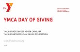 YMCA DAY OF GIVING...SOFT GOAL: Increase Awareness of YMCA as a Charitable Cause. First Year Takeaways: 1) Within the Week of “Day of Giving” - 3 Branches made their Annual Campaign