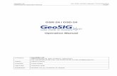 GSR-24 / GSD-24 Operation Manual · 16.06.2016 Update of Warnings and Safety 14.09.2016 Addition of “GeoSIG Cybersecurity Recommendations” section Disclaimer GeoSIG Ltd reserves