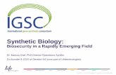 Synthetic Biology - United Nations Office at GenevahttpAssets)/A39A32D6E2E6… · NSABB Reports on Synthetic Genomics, Oversight Framework, Synthetic Biology, 2006‐2010 Human Genome