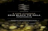 5 FOR CHANGE 2018 BLACK TIE GALA5forchange.co.za/2018-event-brochure.pdf · Gents: The winner of this prize will receive a bespoke suit, bespoke shirt, tie and cuff-links from AM