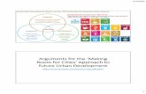and the UN Sustainable Development Goals Review€¦ · Sustainable Development is defined as: "Development that meets the needs of the present without compromising the ability of