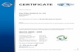 Zertifikate Elso Deutschland - Elbe Group · A nex to C e r if cate R g s a on No.: 060133 TS09 IATF-No.: 0210525 Elso Elbe GmbH & Co. KG Hans-Elbe-Straße 2 97461 Hofheim Germany