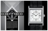 ... Art Deco inï¬‚ uences, focusing on precious materials, simplicity and clean linesâ€”mak-ing for
