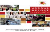 ANNUAL REPORTreport 2017˜2018 department of environmental safety, sustainability & risk annual report 2017˜2018 department of environmental safety, sustainability & risk 46471_final_2017annualreport.indd