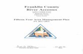 Franklin County River Accesses · Fifteen-Year Area Management Plan FY 2017-2031 l:2-3D-l~ Forestry Division Chief Date . 2017 Franklin County River Accesses 1\,Janagemenl Plan •:•