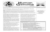 ISSN: 1050-6101 U.S. Human Genome Project Updates Goals...ISSN: 1050-6101 uman enome news Vol. 5, No.4, November 1993 U.S. Human Genome Project Updates Goals New 5-Year Plan Incorporates