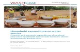 Household expenditure on water - pseau.org€¦ · Burkina Faso Household expenditure on water service Financial and economic expenditures of rural and peri-urban households across
