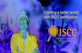 Creating a better world with ISCC certification · Governments agreed: §A long-term goal of keeping the increase in global average temperature to well below 2°C above pre-industrial