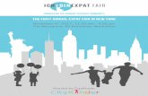 The first annual Expat Fair in New York€¦ · The ICH BIN EXPAT FAIR is hosted and organized by CityKinder (), a lifestyle and community platform for German-speaking families in