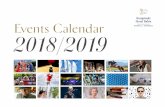 Events Calendar 2018/2019 · 2018-10-26 · *III Reggata Costa del Sol, Marbella *Stars Observation Malaga Mountains *Halloween Estepona. If you wish to know more or to go off the