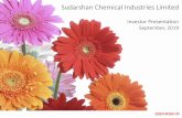 Sudarshan Chemical Industries Limited Mr. Mandar M. Velankar +91 20 2622 6264 investorrelations@ . CIN: