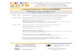 MONDAY, 23th APRIL 2018 programme.pdf · 12.15- 12.45 Presentation of companies 1. FAKRO Spółka z o.o. 2. Energetyka Cieplna Opolszczyzny SA (Heat Engineering Company of the Opole