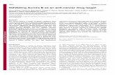 Validating Aurora B as an anti-cancer drug targetjcs.biologists.org/content/joces/119/17/3664.full.pdfinhibitors may have real potential as anti-cancer drugs. However, many questions