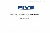 FIVB Sports Regulations 2018 (20180504)€¦ · FIVB SPORTS REGULATIONS 2018 2 2.2 ELIGIBILITY TO PLAY FOR A NATIONAL TEAM AFTER A CHANGE OF FEDERATION OF ORIGIN 2.2.1 Only one (1)